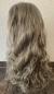 Preview: Wig with long hair, curled - grey