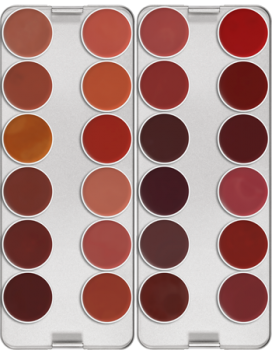 Lip Rouge Palette 24 Farben - 80 g - Fashion