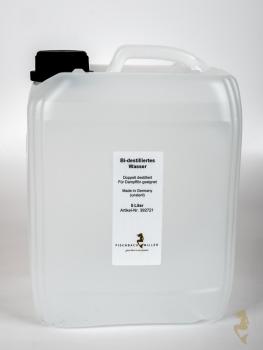 Bi-destilled water for steam blower, 5-liter canister
