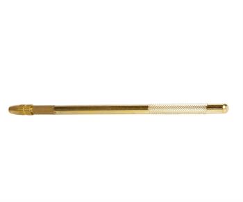 Knotting Needle Holder with brass handle