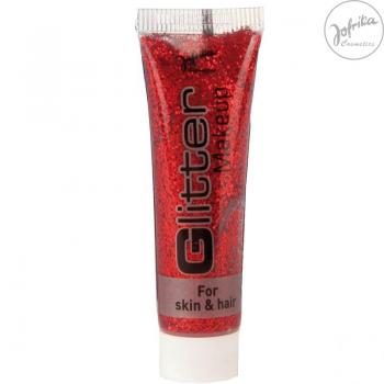 Jofrika - Glitter Make-Up - 20 ml - rot