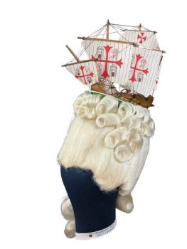 Preview: Theatre wig Fregatte, size 59 cm Preview: Theatre wig Fregatte, size 59 cm