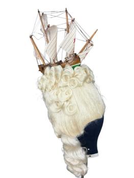 Preview: Theatre wig Fregatte, size 59 cm Preview: Theatre wig Fregatte, size 59 cm