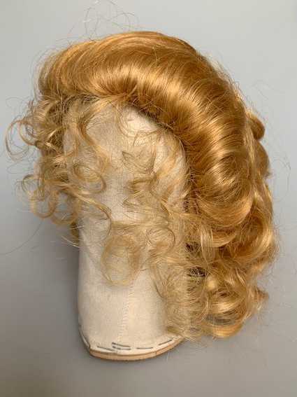 Süddeutsche Haarveredlung - Doll Wig, human hair - size 30 cm